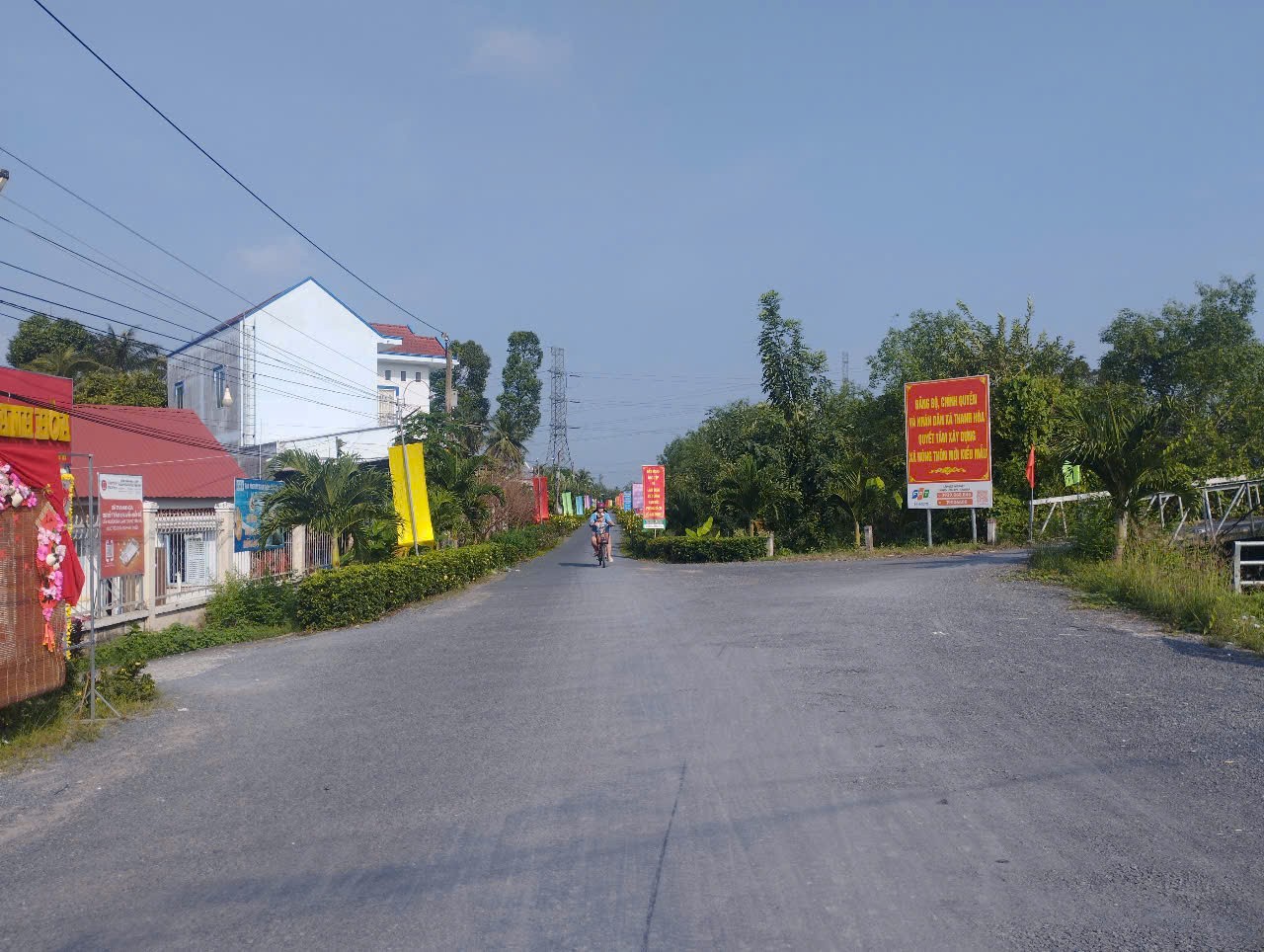 Xã Thanh Hòa chuẩn bị đón nhận xã nông thôn mới kiểu mẫu.