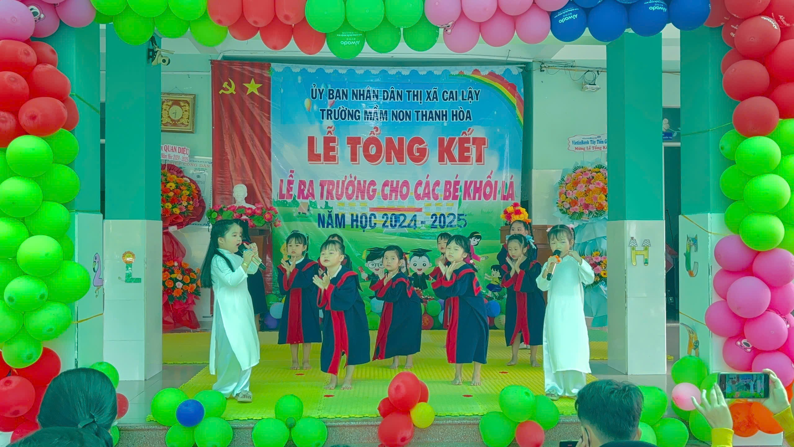 Trường Mầm non Thanh Hòa tổng kết năm học 2024 – 2025.